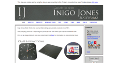 Desktop Screenshot of inigojones.co.uk